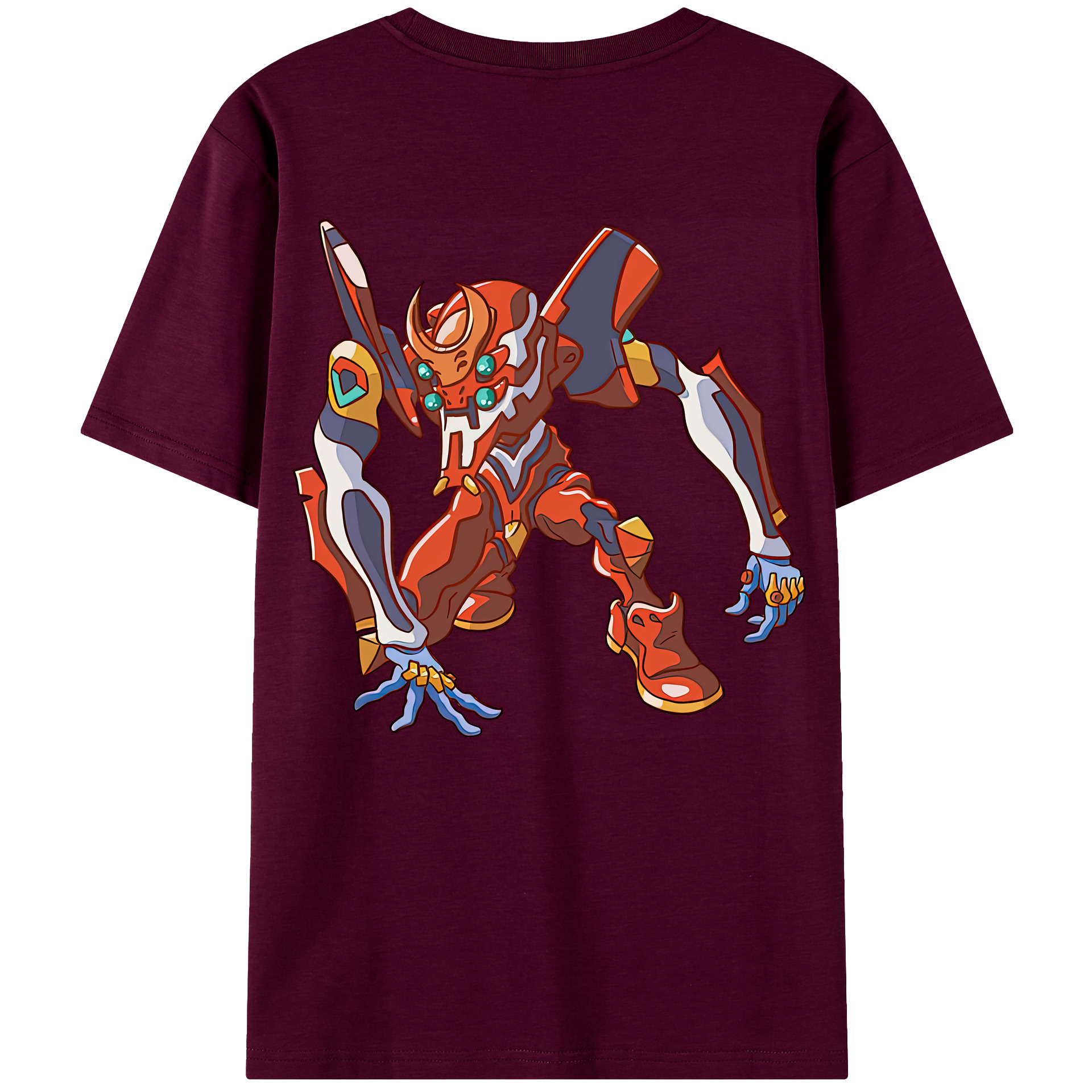 （画像用） EVA 新世紀エヴァンゲリオン レディース半袖Tシャツ(バックプリント)